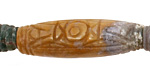 Fancy Jasper Carved Rice 40x12mm