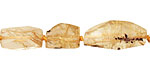 Rutilated Quartz Faceted Nugget 9-20x8-15mm