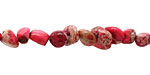 Ruby Impression Jasper Tumbled Nugget 5-8x6-9mm
