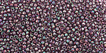 TOHO Transparent Rainbow Amethyst Round 11/0 Seed Bead
