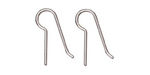 TierraCast Sterling Silver Blank Earwire .53"