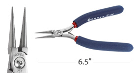 Tronex Round Nose Pliers (ergonomic handle length)