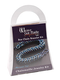 Weave Got Maille Mermaid Tail Box Chain Bracelet Kit