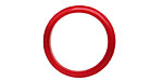 Tagua Nut Red Ring 22mm