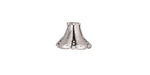 TierraCast Antique Silver (plated) Large Bell Flower Bead Cap 12mm