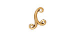 TierraCast Antique Gold (plated) Melody Link 12x11mm