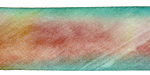 Abalone Hand Dyed 100% Silk Ribbon 1"