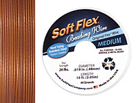 Soft Flex Copper .019" (Medium) 49 Strand Wire 10ft.