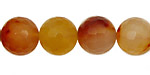 Carnelian (natural) Faceted Round 14mm