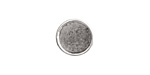 Nunn Design Antique Silver (plated) Small Circle Frame Button 13mm