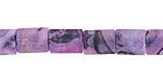 Purple Wave Agate Thin Pillow 10x8mm