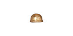 TierraCast Gold (plated) Classic Dome Bead Cap 6x9mm