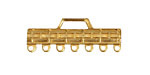 Brass Woven Bar 1-7 Link 32x12mm