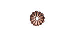 TierraCast Antique Copper (plated) Large Hole Joy Rondelle 6x10mm