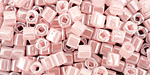 TOHO Ceylon Innocent Pink Cube 4mm Seed Bead