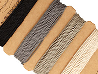 Shades of Onyx Hemp Twine 10 lb, 42 ft x 4 colors