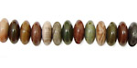 Imperial Jasper Rondelle 9mm
