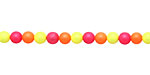 Neon Shell Pearl Mix Round 4mm