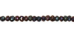 Mystic Quartz Faceted Rondelle 3mm