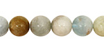 Aquamarine (multi) Round 10mm