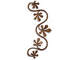 Vintaj Natural Brass Wandering Vine 17x59mm