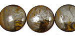 Tiger Iron Puff Coin 20mm