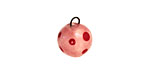 Jangles Ceramic Pink Ball Charm 12-15mm