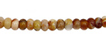 Brandy Opal Rondelle 6mm