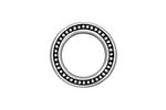 TierraCast Antique Silver (plated) Large Beaded Ring 19mm