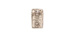 TierraCast Antique Silver (plated) Nisshu Charm 8x13mm