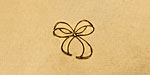 Bow Metal Stamp 6mm
