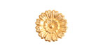 Nunn Design Brass Large Aster Embellishment 16mm