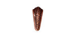 TierraCast Antique Copper (plated) Spiral Pinch Bail 7x15mm