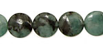 Emerald Puff Coin (rough cut) 14mm
