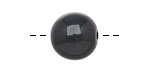 Tagua Nut Midnight Round 16mm