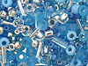 TOHO Aozora Blue/Silver Seed Bead Mix