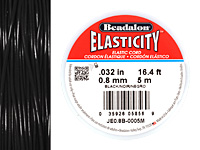 Elasticity Black .8mm, 5 meters