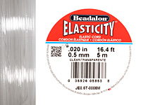 Elasticity Clear .5mm, 5 meters
