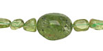 Peridot Graduated Tumbled Nugget 6-16x5-12mm