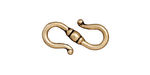 TierraCast Antique Gold (plated) Classic S-Hook 23x12mm