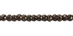 Bronzite Faceted Rondelle 3x5mm