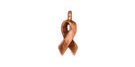 TierraCast Antique Copper (plated) Awareness Charm 6x17mm