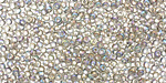 TOHO Transparent Rainbow Black Diamond Round 11/0 Seed Bead