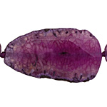 Purple Agate Natural Edge Freeform Faceted Slab 40-58x24-33mm