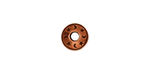 TierraCast Antique Copper (plated) Celestial Large Hole Bead 5x9mm