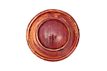 Patricia Healey Copper Ridged Button 25mm