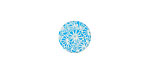 Lillypilly Turquoise Weathered Daisy Anodized Aluminum Disc 11mm, 24 gauge
