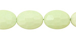Lemon Chrysoprase Faceted Oval 18x13mm