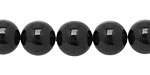Jet Shell Pearl Round 12mm
