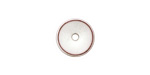 C-Koop Enameled Metal White Chip 3-4x12-13mm